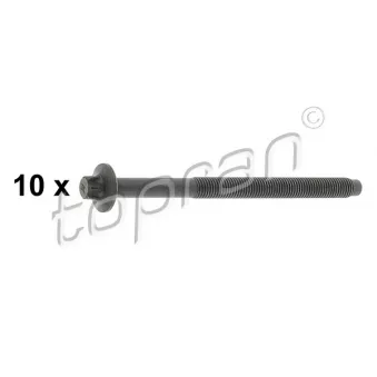 Jeu de boulons de culasse de cylindre TOPRAN 302 290