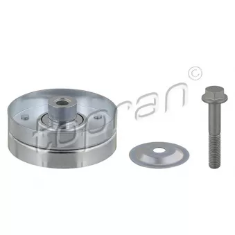 Poulie renvoi/transmission, courroie trapézoïdale à nervures TOPRAN OEM 98FF19A216BB