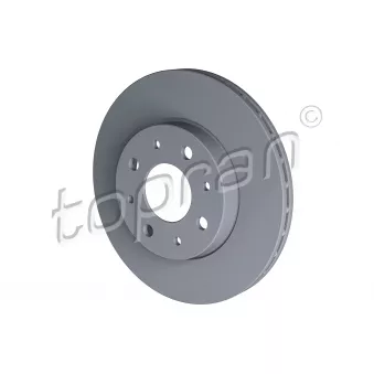 Jeu de 2 disques de frein avant TOPRAN OEM 9S511125DA