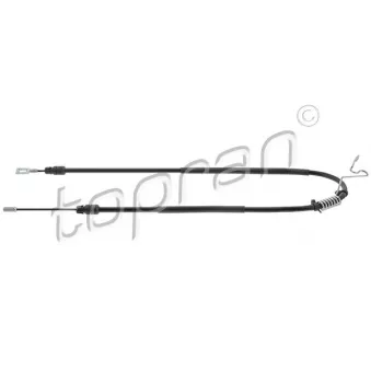 Tirette à câble, frein de stationnement arrière droit TOPRAN OEM 1552037