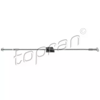 Tirette à câble, frein de stationnement TOPRAN OEM 1S512853AB