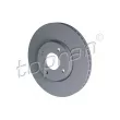 TOPRAN 304 886 - Jeu de 2 disques de frein avant
