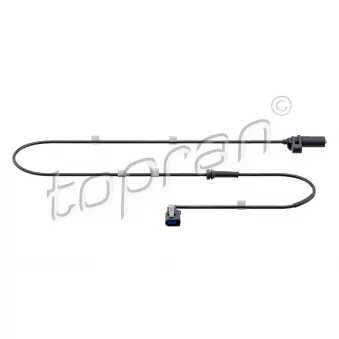 Capteur, vitesse de roue arrière gauche TOPRAN OEM 4095197