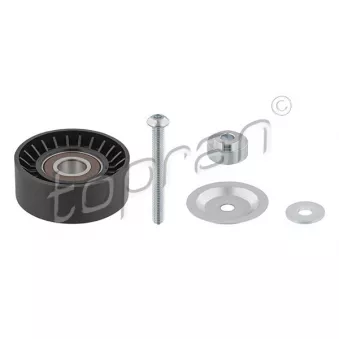 Poulie renvoi/transmission, courroie trapézoïdale à nervures TOPRAN OEM 4S7Q19A216JA