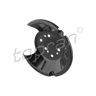Déflecteur, disque de frein arrière gauche TOPRAN OEM 1780883