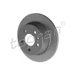 TOPRAN 400 865 - Jeu de 2 disques de frein arrière