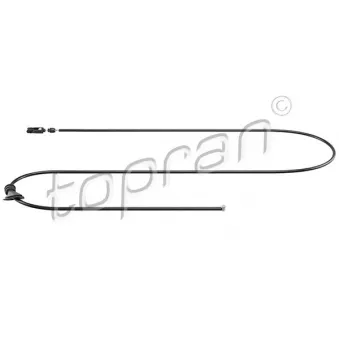 Tirette de capot moteur TOPRAN 400 945 pour MERCEDES-BENZ 190 E 2.3-16 - 177cv
