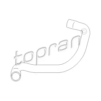 Durite de radiateur TOPRAN [401 965]
