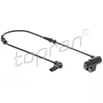 Capteur, vitesse de roue avant gauche TOPRAN OEM 1685400017