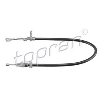 TOPRAN 408 448 - Tirette à câble, frein de stationnement