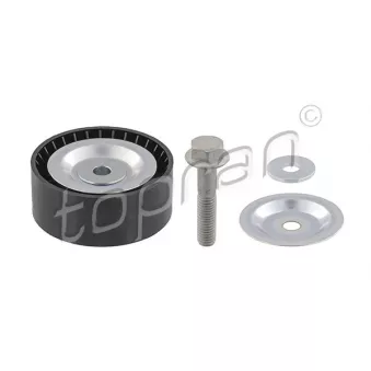 Poulie renvoi/transmission, courroie trapézoïdale à nervures TOPRAN OEM 0002021719