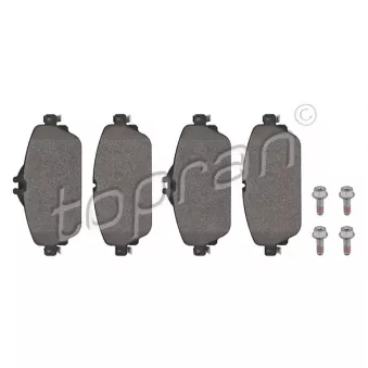Jeu de 4 plaquettes de frein avant TOPRAN OEM A0084203620