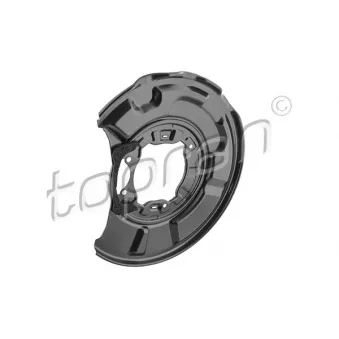 Déflecteur, disque de frein arrière gauche TOPRAN OEM A2304201344