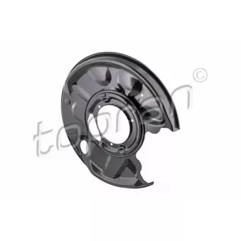 Déflecteur, disque de frein arrière gauche TOPRAN OEM A2104201444