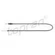 TOPRAN 410 313 - Tirette de capot moteur
