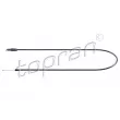 TOPRAN 410 317 - Tirette de capot moteur