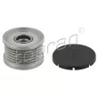 TOPRAN 502 037 - Poulie roue libre, alternateur