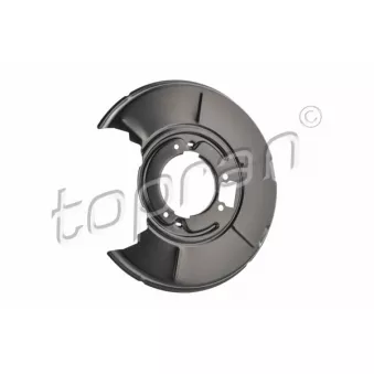 Déflecteur, disque de frein arrière gauche TOPRAN OEM 1158991