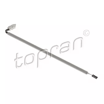 TOPRAN 503 646 - Tirette à câble, déverrouillage porte