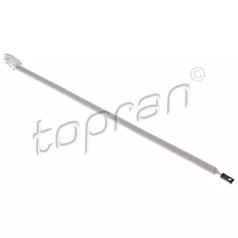 Tirette à câble, déverrouillage porte TOPRAN 503 651