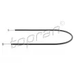 TOPRAN 503 906 - Câble de capot moteur