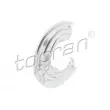 TOPRAN 504 404 - Déflecteur, disque de frein avant gauche
