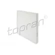 TOPRAN 600 084 - Filtre, air de l'habitacle