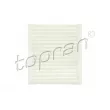 Filtre, air de l'habitacle TOPRAN [600 093]