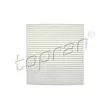 Filtre, air de l'habitacle TOPRAN [600 095]