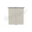 TOPRAN 600 101 - Filtre, air de l'habitacle