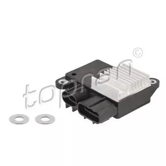 TOPRAN 600 409 - Résistance du ventilateur de radiateur