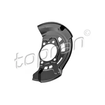 Déflecteur, disque de frein arrière gauche TOPRAN OEM 4778202150
