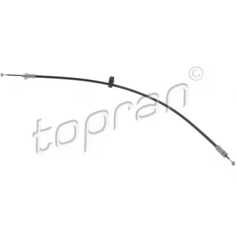 Tirette à câble, déverrouillage porte avant gauche TOPRAN 601 824 pour FIAT FIORINO 2.2 eD4 - 150cv