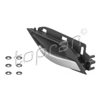 Poignée de porte avant droit TOPRAN 620 012