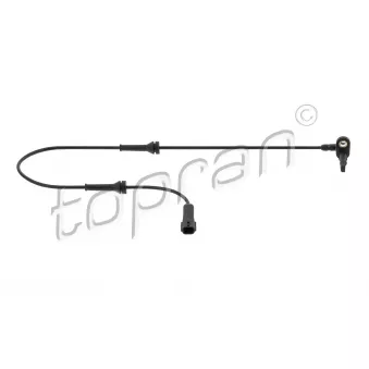 Capteur, vitesse de roue TOPRAN OEM 8200735315