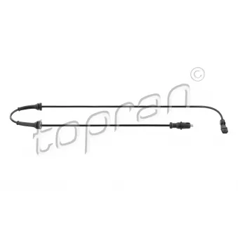 Capteur, vitesse de roue TOPRAN OEM 8200043136
