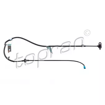 Capteur, vitesse de roue arrière gauche TOPRAN OEM 4709221