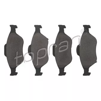 Jeu de 4 plaquettes de frein avant TOPRAN OEM 044650D050