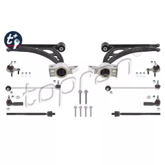 Jeu de bras, suspension de roue TOPRAN 629 709