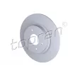 TOPRAN 631 156 - Jeu de 2 disques de frein arrière