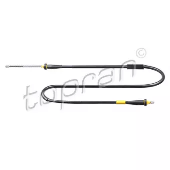 Tirette à câble, frein de stationnement arrière gauche TOPRAN 631 767