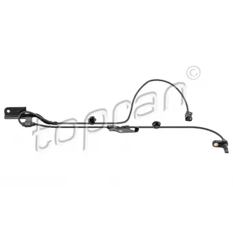 Capteur, vitesse de roue avant gauche TOPRAN OEM 8954342050