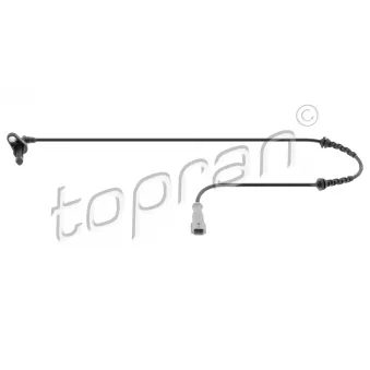 Capteur, vitesse de roue arrière gauche TOPRAN OEM 8200457357