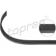 TOPRAN 700 348 - Courroie trapézoïdale à nervures