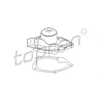 Pompe à eau TOPRAN OEM 7701474435