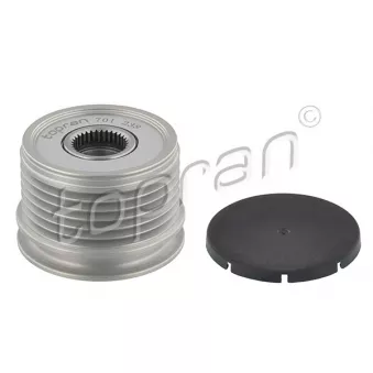 Poulie roue libre, alternateur TOPRAN 701 238