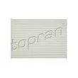 Filtre, air de l'habitacle TOPRAN [701 562]