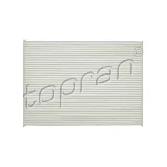 Filtre, air de l'habitacle TOPRAN [701 562]