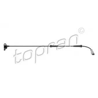 Capteur, vitesse de roue arrière gauche TOPRAN OEM 8200441620