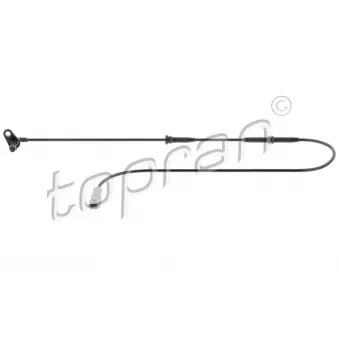 TOPRAN 702 448 - Capteur, vitesse de roue arrière gauche